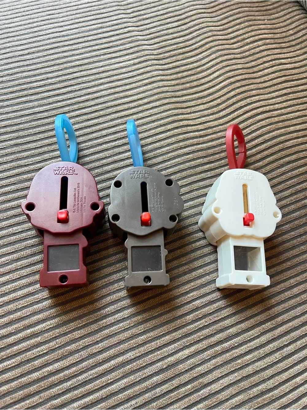 2019 McDonald’s/ Star Wars 3 Keychains